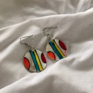 Rainbow earrings
